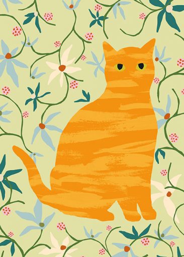 Ginger Cat par Lily Windsor Walker
