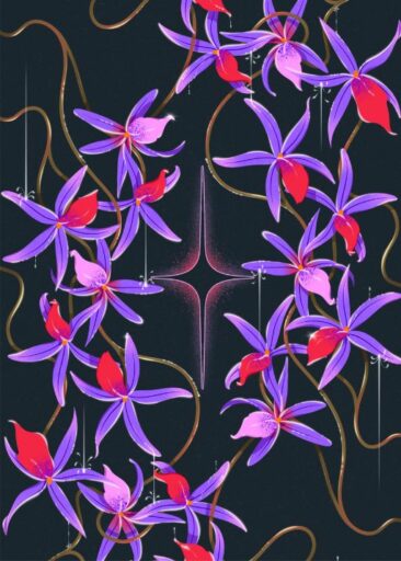 Flowers front cover par Laurie-Anne Poquet