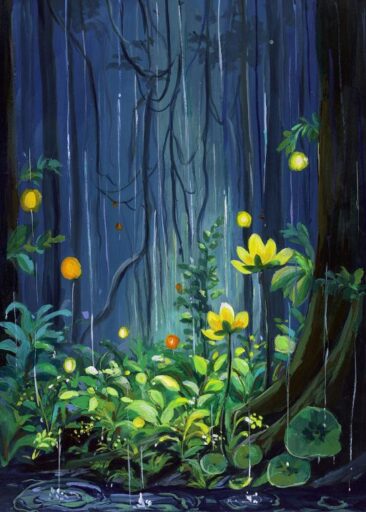 Deep forest bloom par Zoe Art Garden